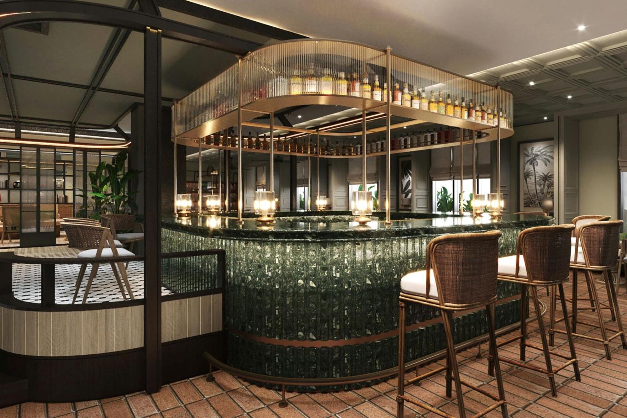 Hotel The Millen Penang, Autograph Collection George Town Esterno foto The bar at the restaurant